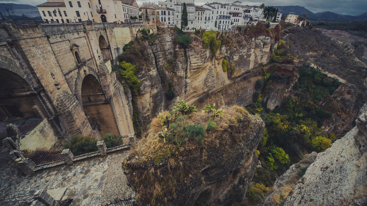 Puente Nuevo in Ronda, Malaga, Spain